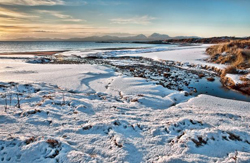 Kilmory Beach in the Snow